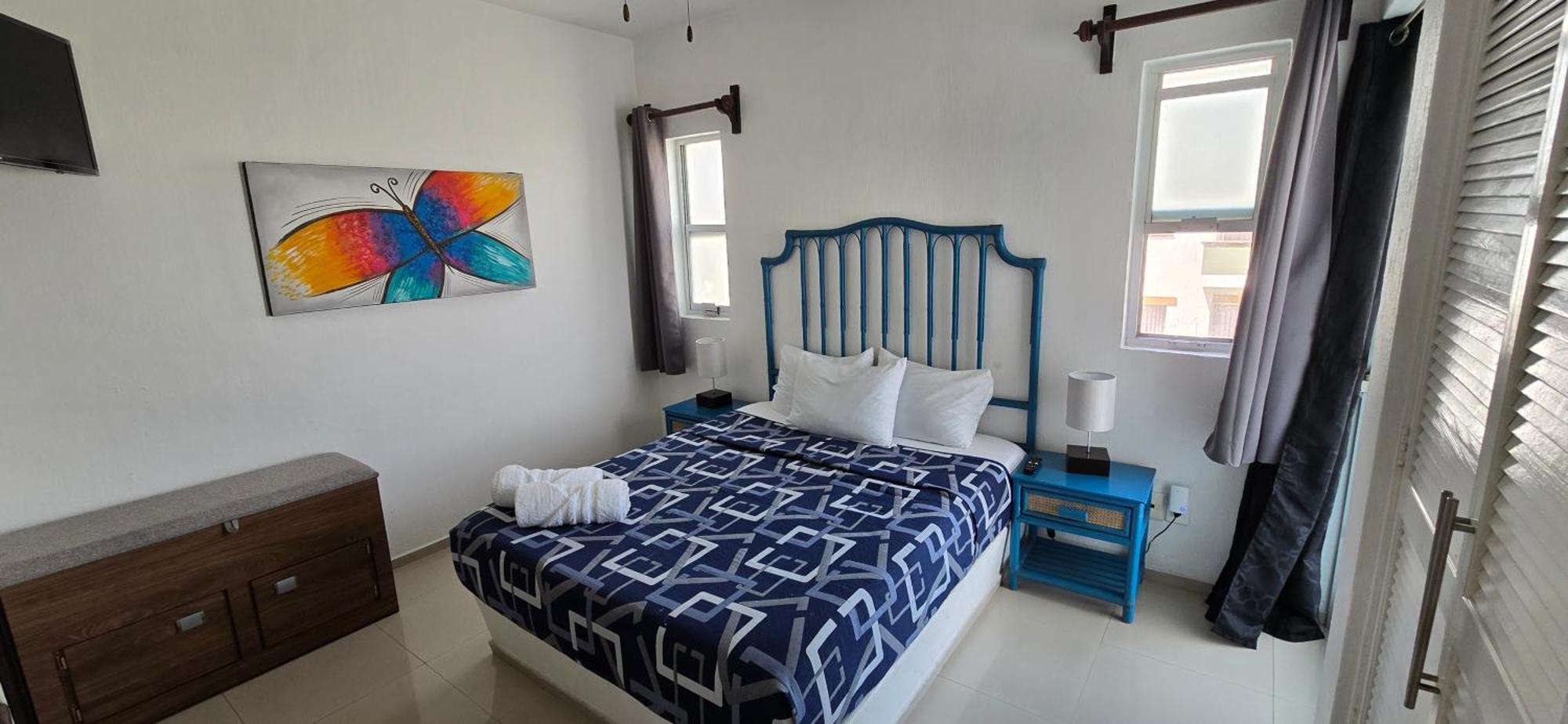 Magnifico Departamento, Cocina Equipada, 2 Recamaras 2 Banos , Hasta 6 Personas, 3 Albercas, Playa A 50 Mts Wifi, Aire Acondicionado Apartment Манзанило Екстериор снимка